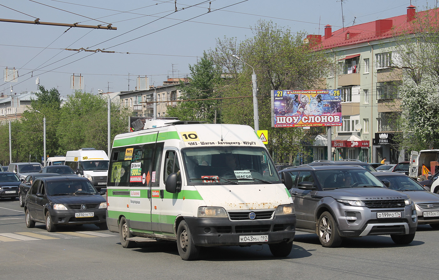 Челябинская область, FIAT Ducato 244 CSMMC-RLL, -RTL № К 043 МН 197