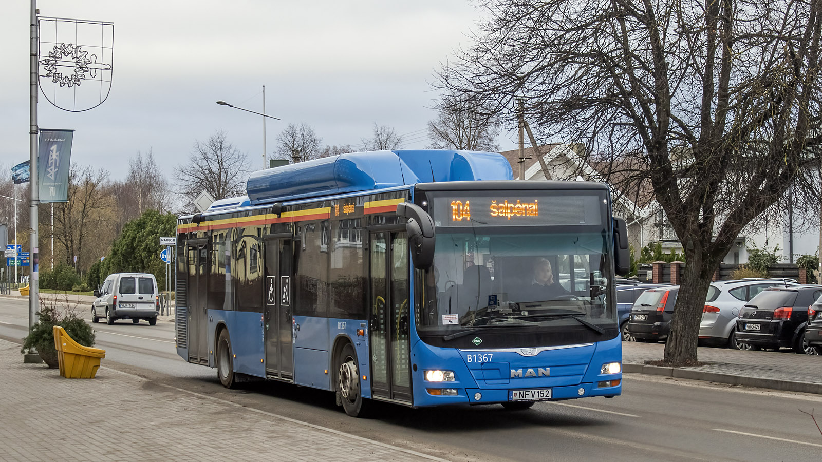 Литва, MAN A21 Lion's City NL313 CNG № B1367