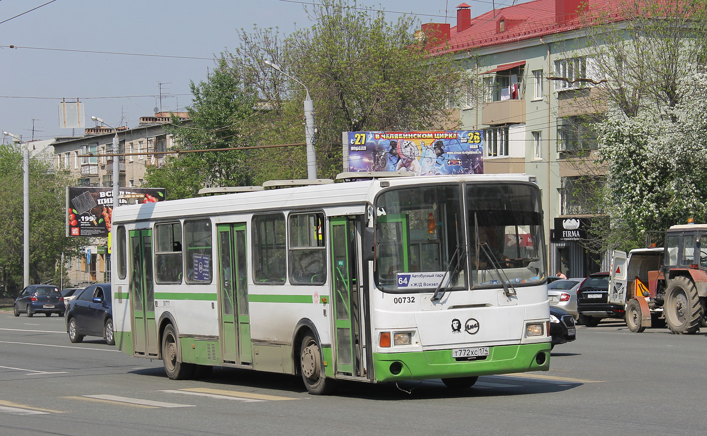 Челябинская область, ЛиАЗ-5256.45 № Т 772 ХС 174