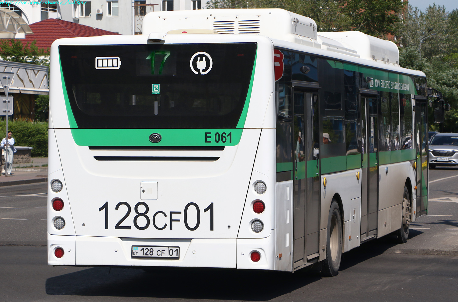Астана, Yutong E12LF (ZK6128BEVG) (СарыаркаАвтоПром) № E061