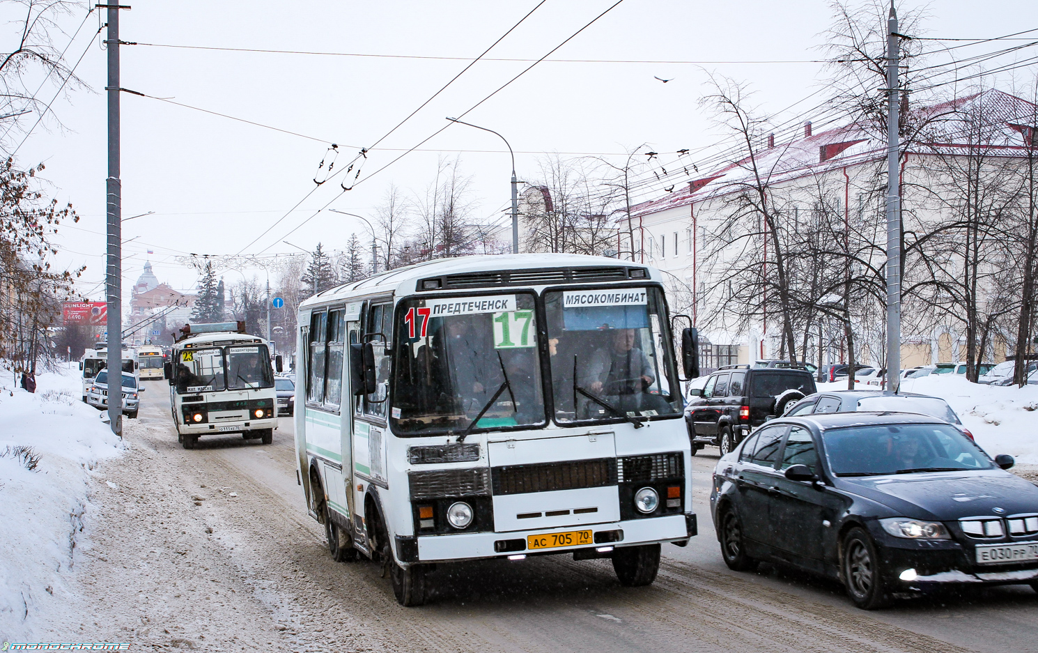 Томская область, ПАЗ-3205-110 № АС 705 70