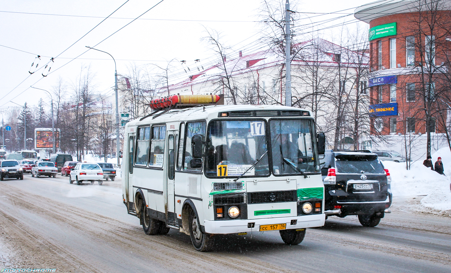 Tomská oblast, PAZ-32051-110 č. СС 157 70