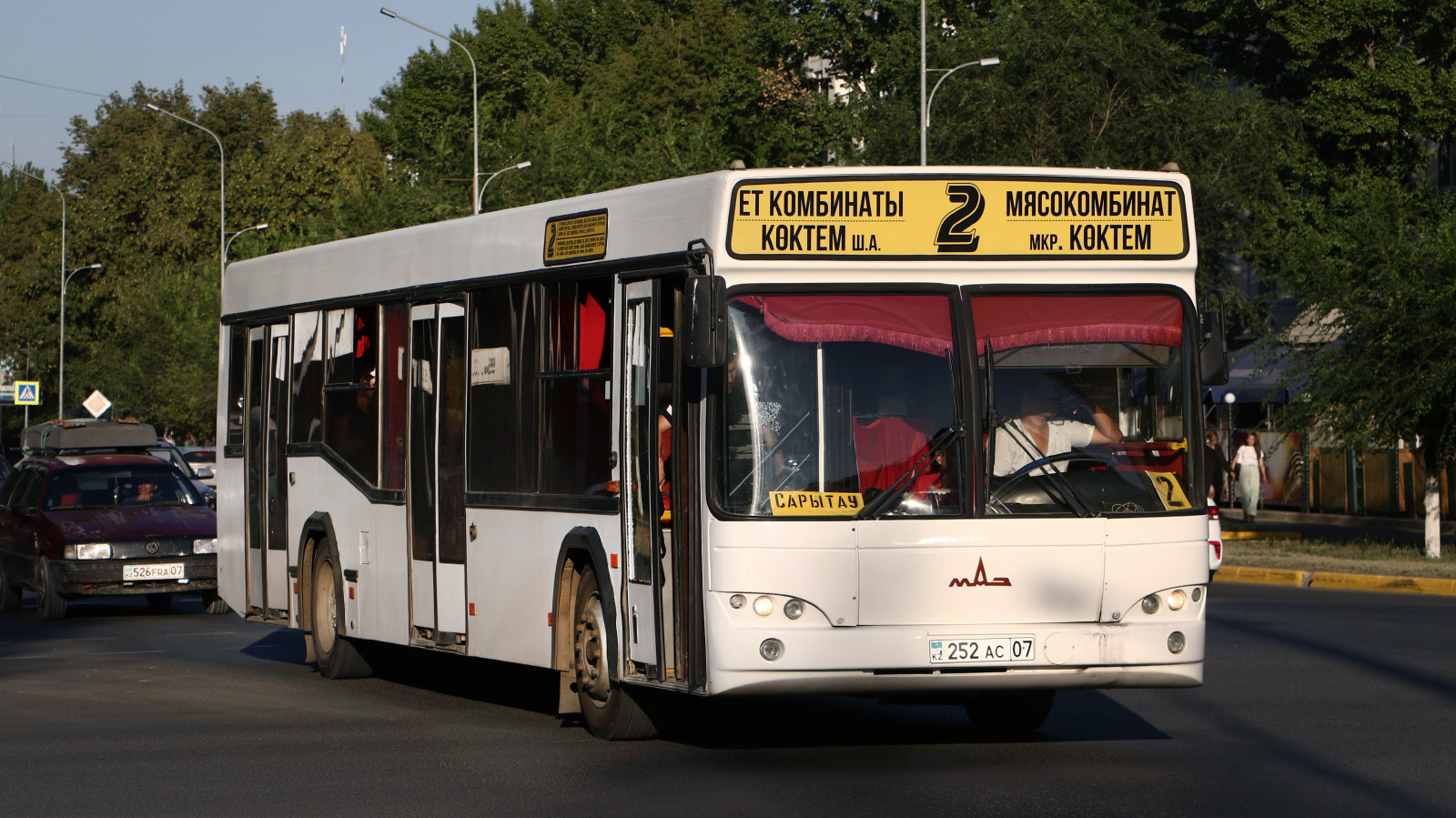 Западно-Казахстанская область, МАЗ-103.465 № 252 AC 07