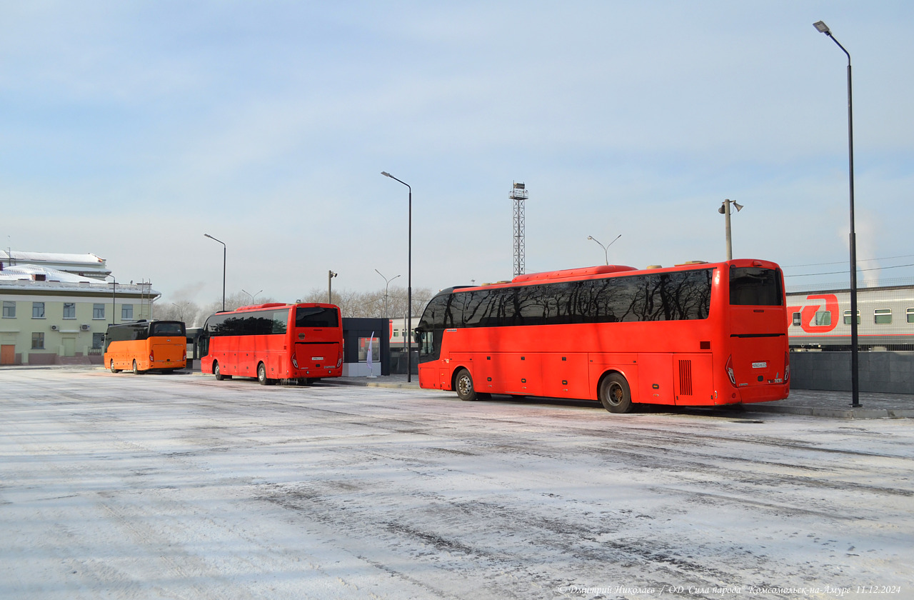 Хабаровский край, Zhong Tong LCK6127H ComPass № О 865 КЕ 27; Хабаровский край — Разные фотографии