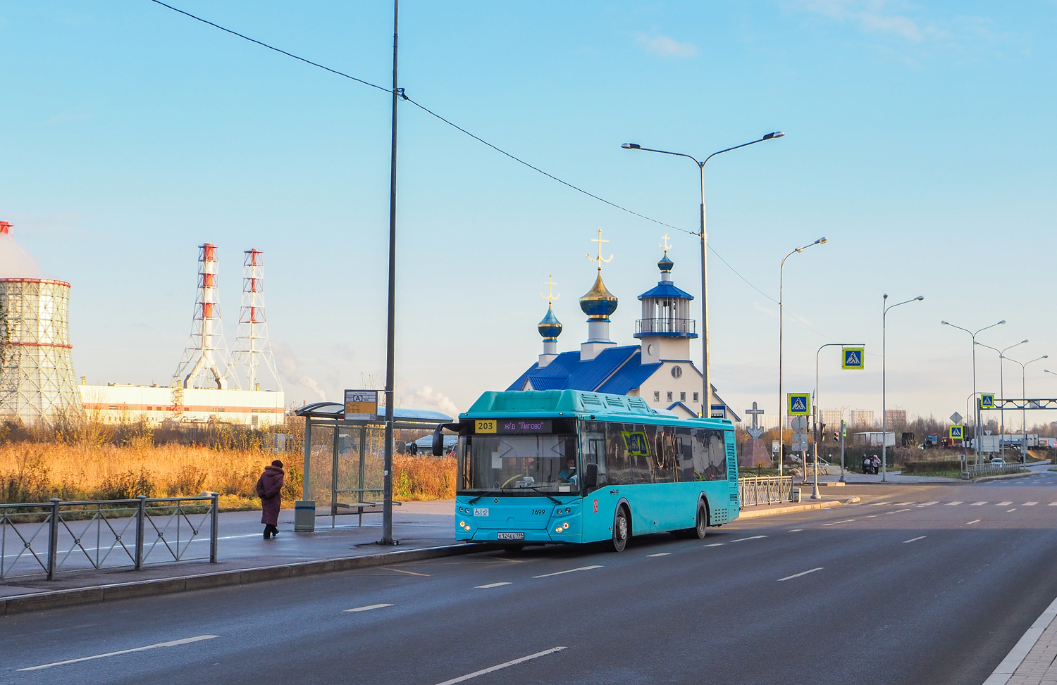 Санкт-Петербург, ЛиАЗ-5292.67 (CNG) № 7699