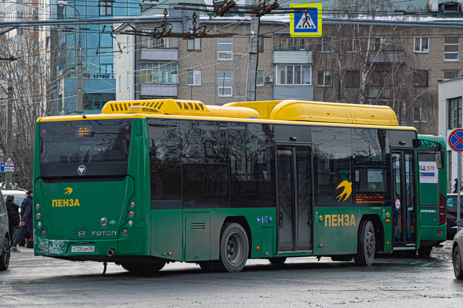 Пензенская область, Foton BJ6105C6MCD-1 № Т 720 АМ 58