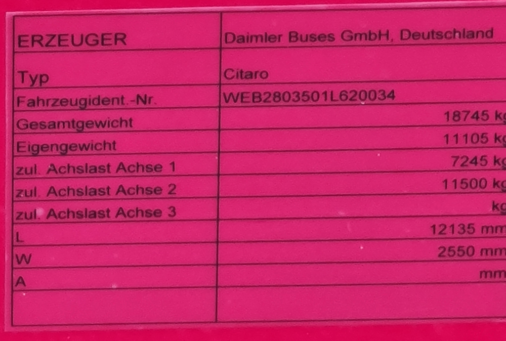 Австрия, Mercedes-Benz Citaro C2 № 1354