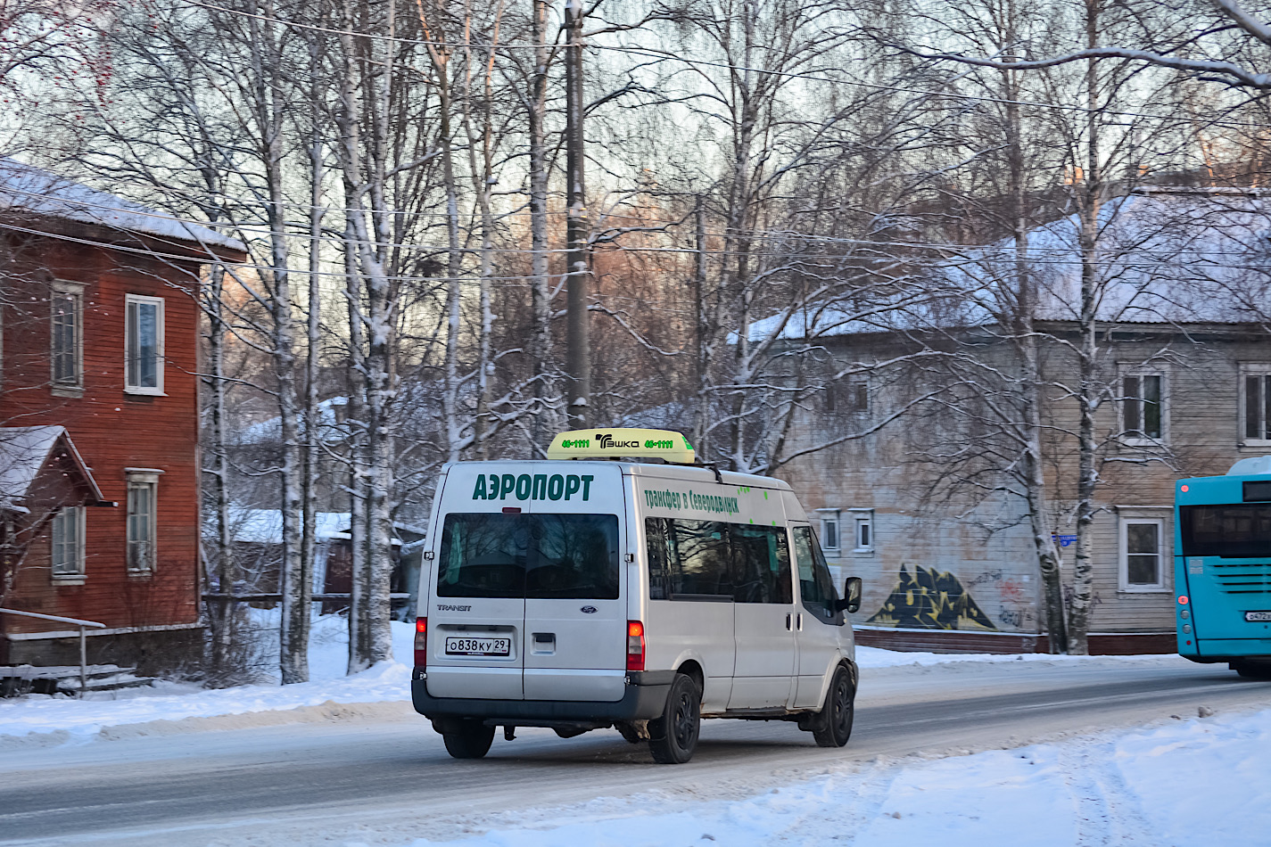 Архангельская область, Ford Transit 115T350 № О 838 КУ 29; Архангельская область, МАЗ-206.948 № О 472 ХС 29