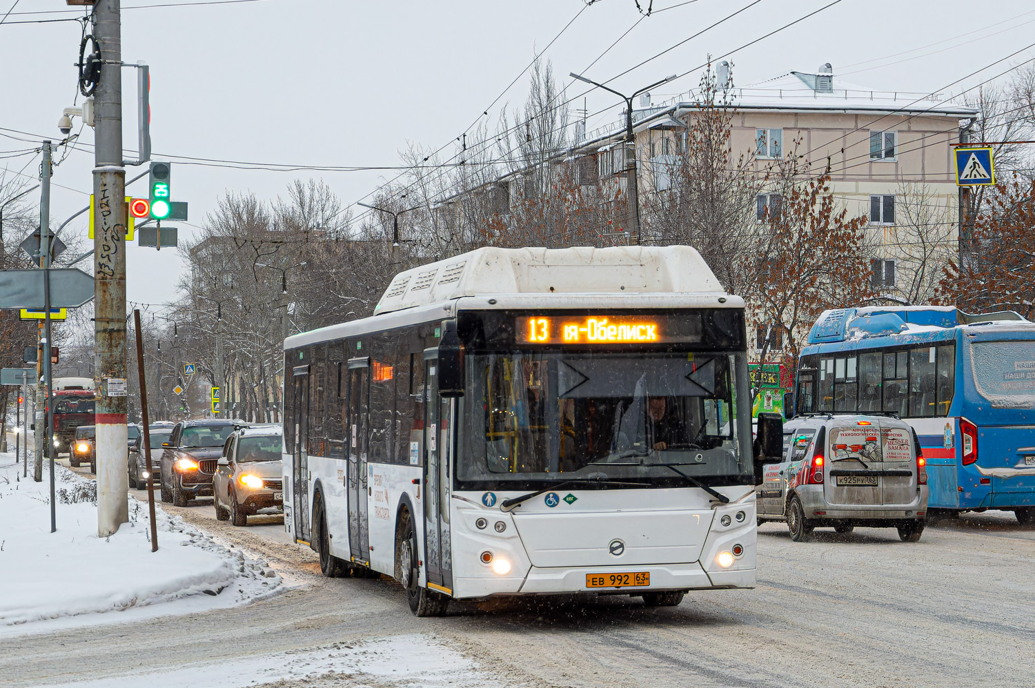 Самарская область, ЛиАЗ-5292.67 (CNG) № ЕВ 992 63