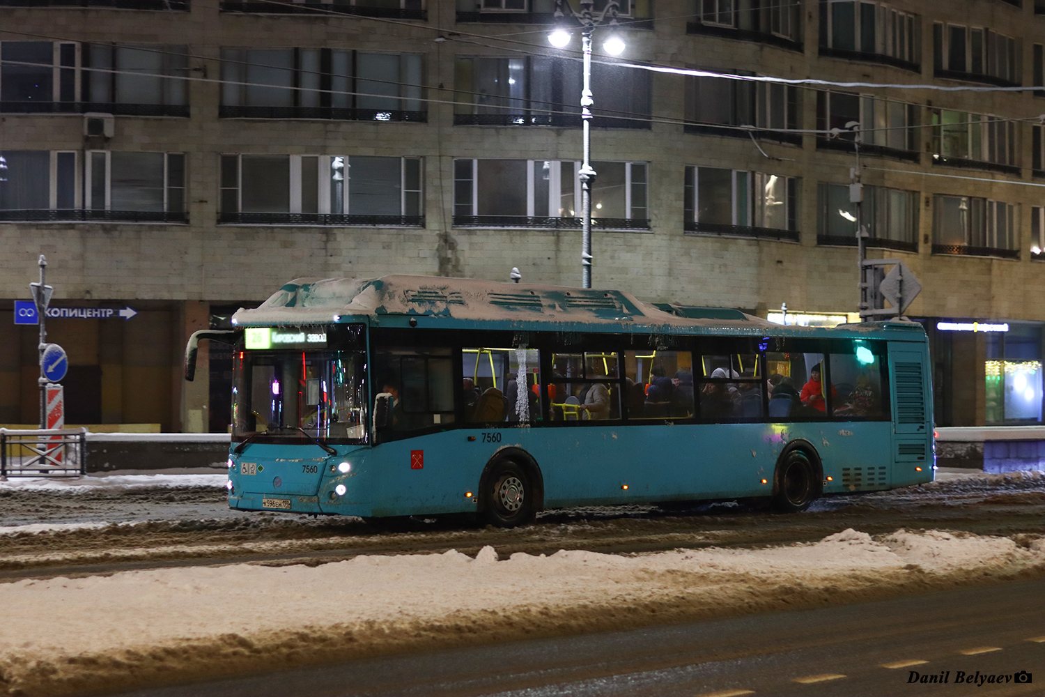 Санкт-Петербург, ЛиАЗ-5292.67 (CNG) № 7560