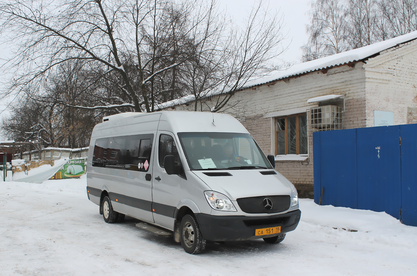 Удмуртия, Луидор-223602 (MB Sprinter) № СА 151 18