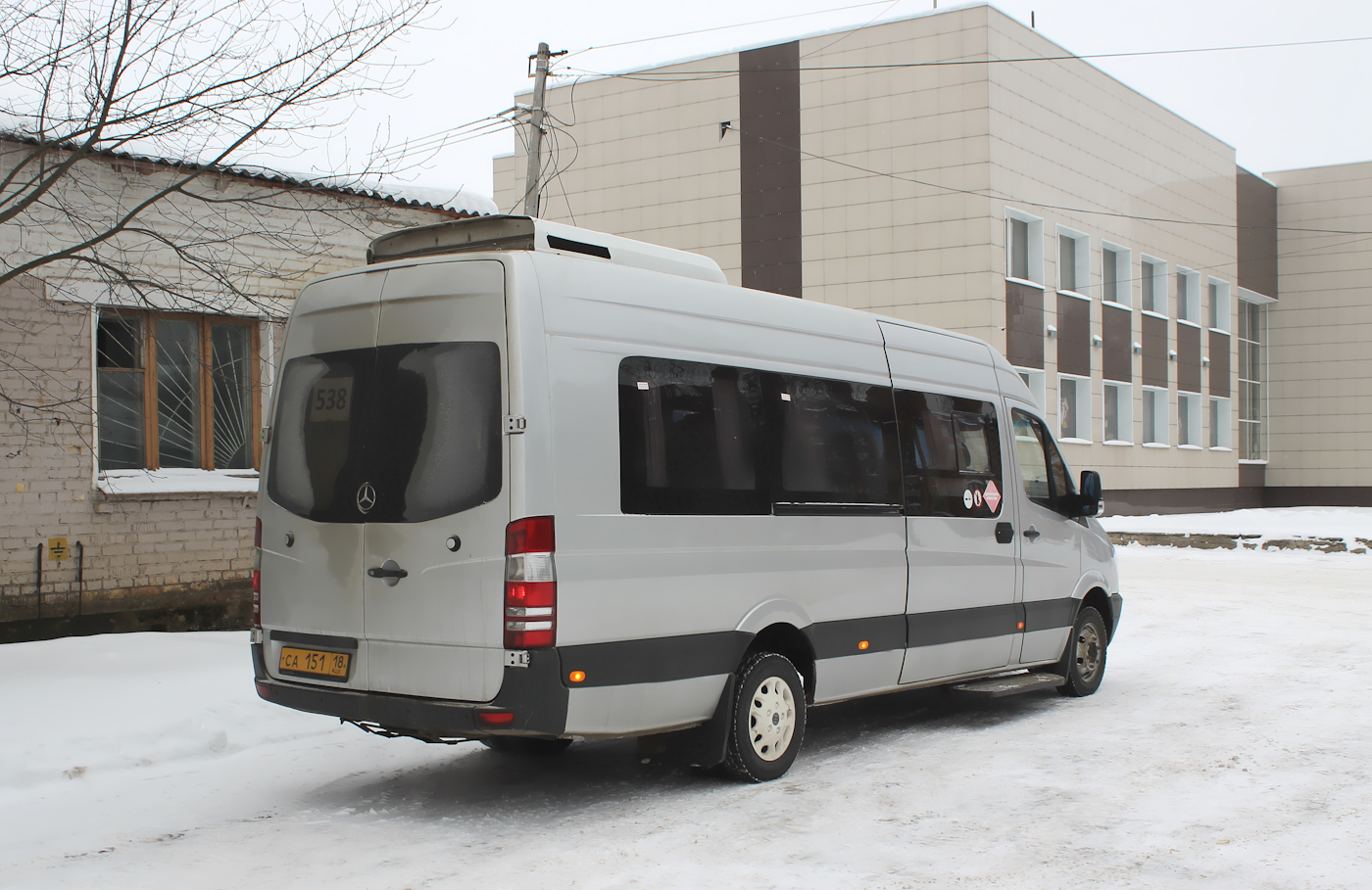 Удмуртия, Луидор-223602 (MB Sprinter) № СА 151 18