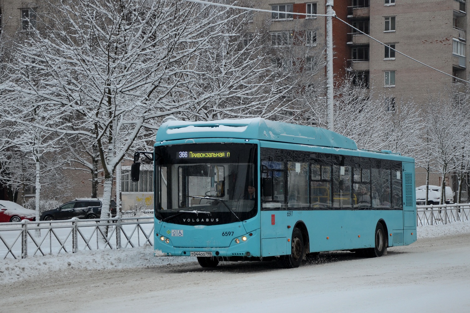 Санкт-Петербург, Volgabus-5270.G4 (CNG) № 6597