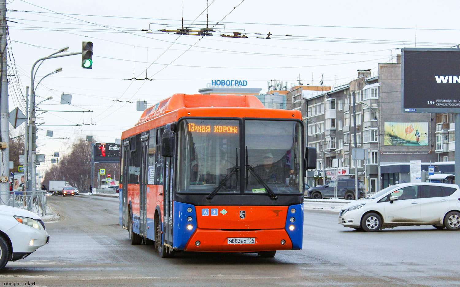 Новосибирская область, НефАЗ-5299-30-51 № М 883 ЕХ 154
