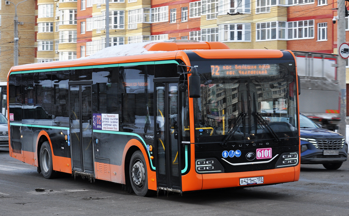 Omsk region, Yutong ZK6116HG # 6101