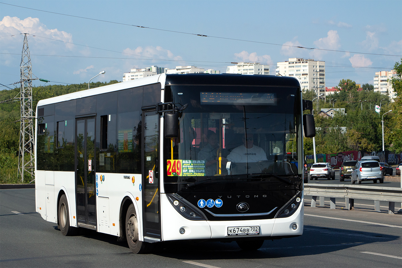 Башкортостан, Yutong ZK6890HGQ № К 674 ВВ 702