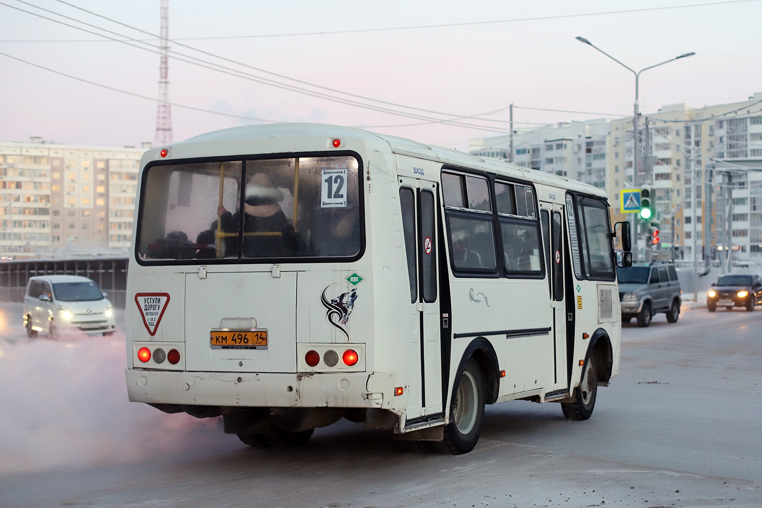 Саха (Якутия), ПАЗ-32054 № КМ 496 14