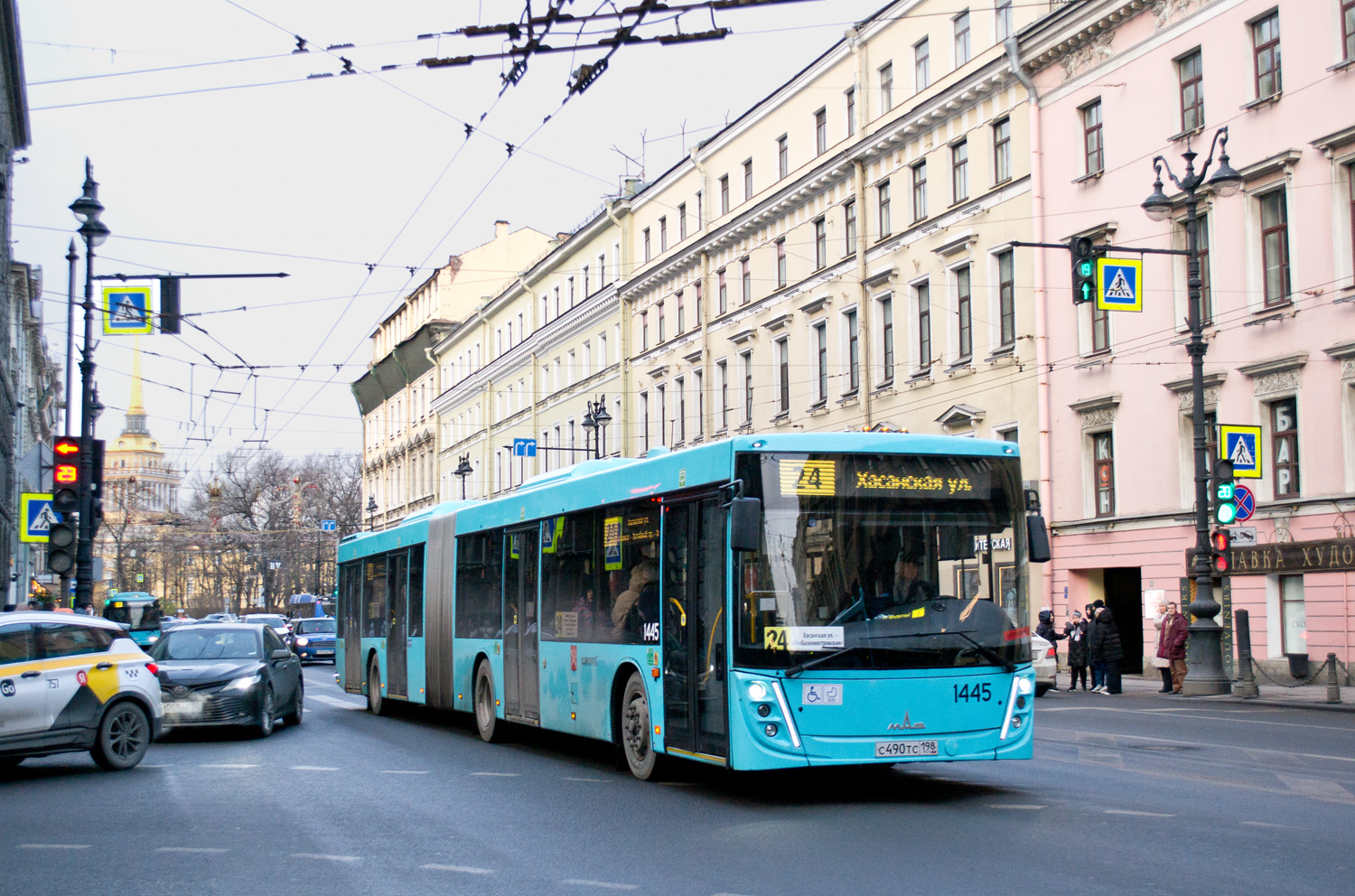 Санкт-Петербург, МАЗ-216.047 № 1445