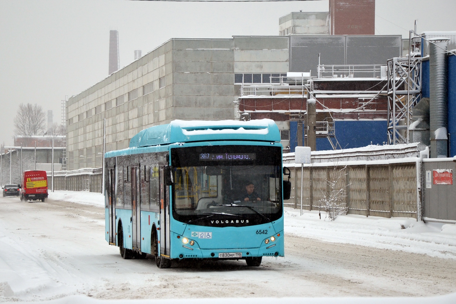 Санкт-Петербург, Volgabus-5270.G4 (CNG) № 6542