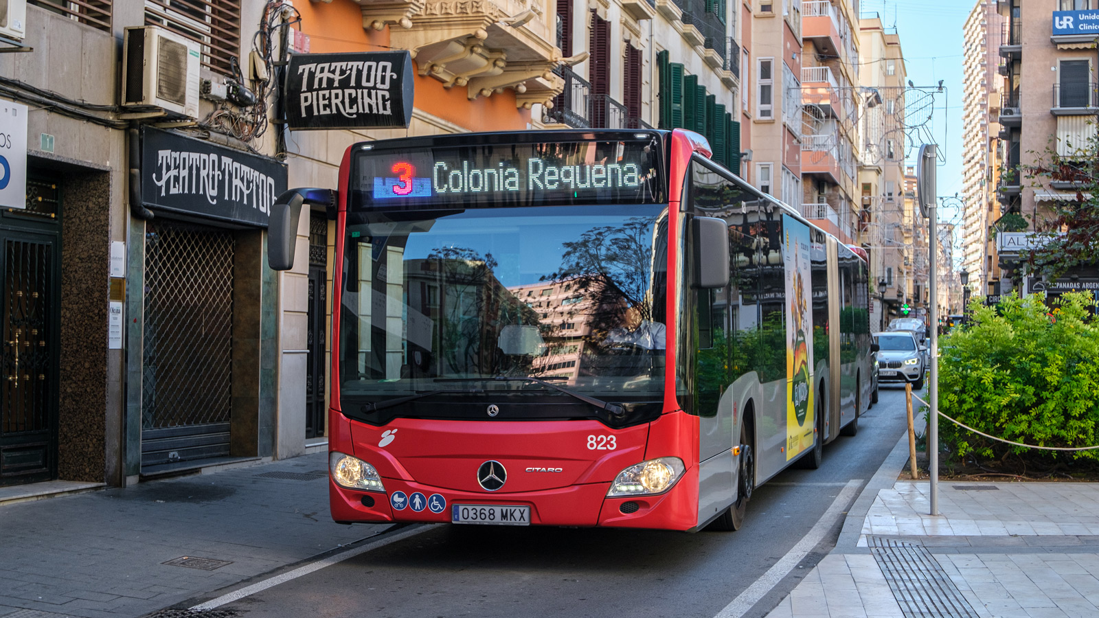 Испания, Mercedes-Benz Citaro C2 G hybrid № 823