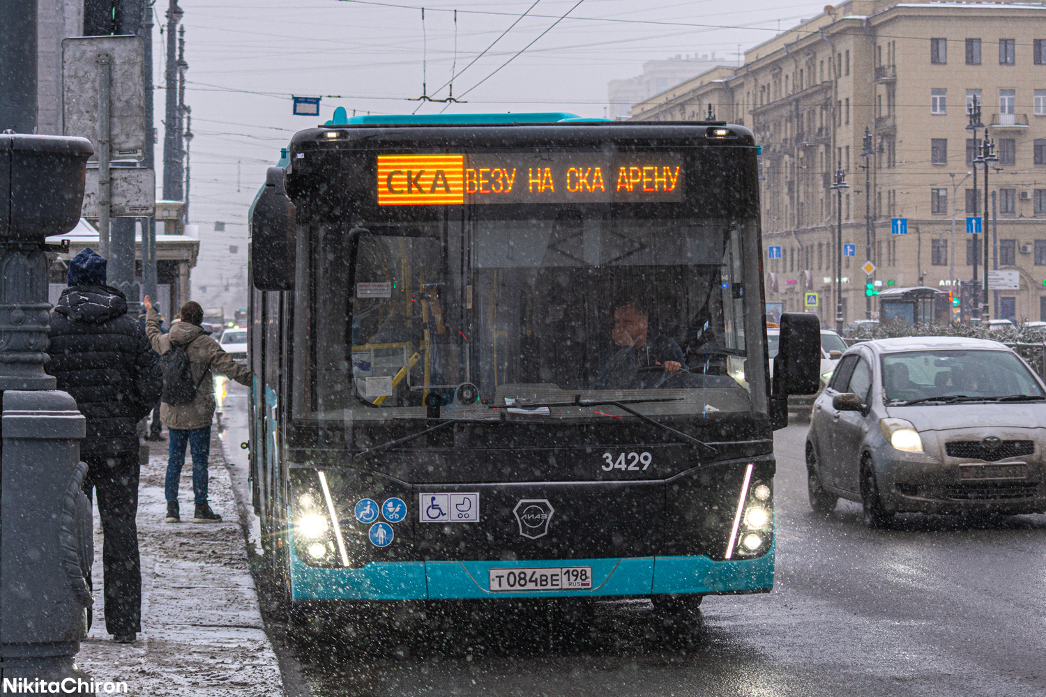 Санкт-Петербург, ЛиАЗ-5292.65 № 3429