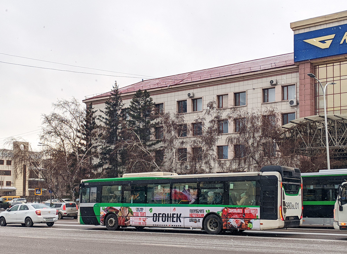Asztana, IVECO Urbanway 12M (SaryarkaAvtoProm) sz.: D215