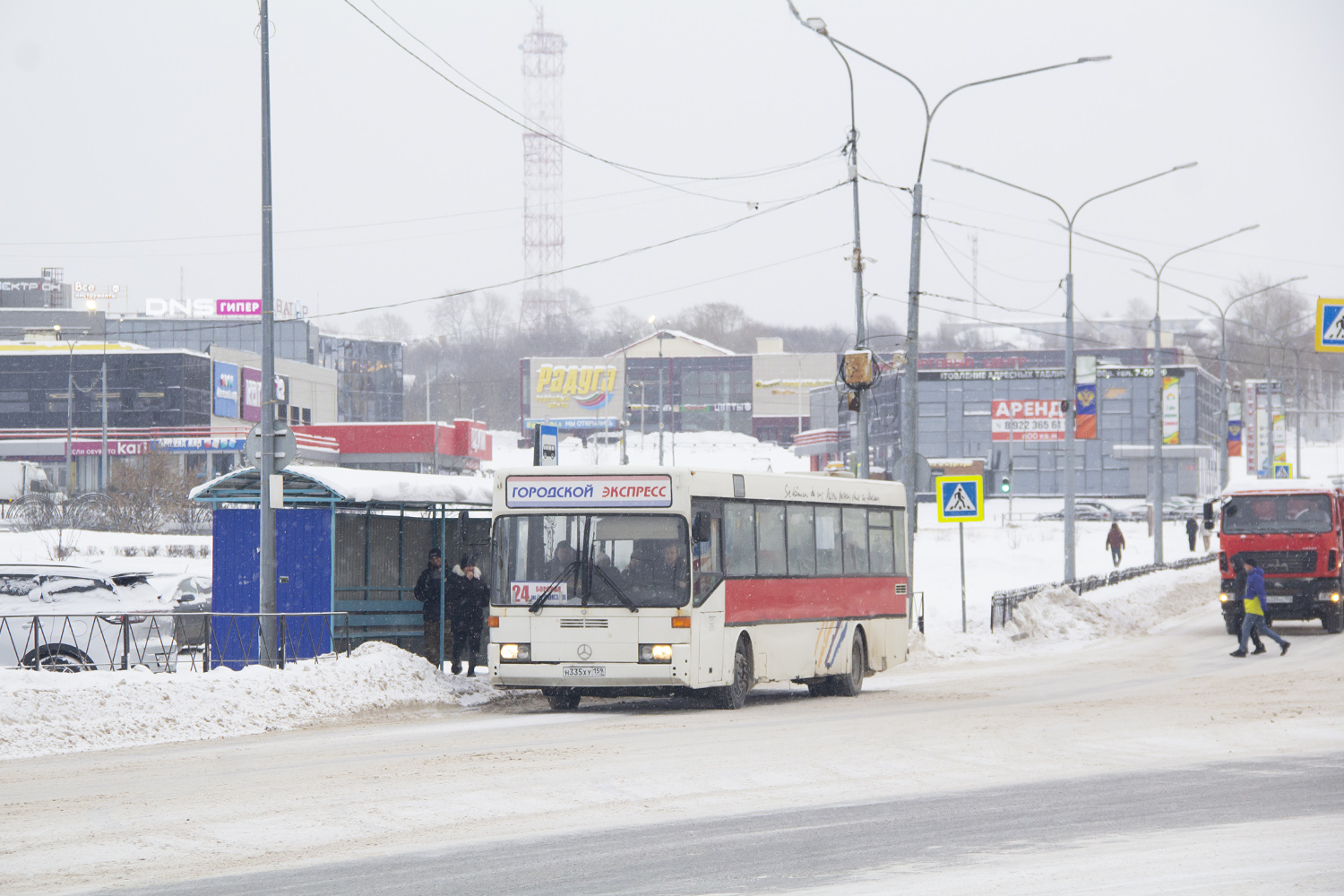 Пермский край, Mercedes-Benz O405 № Н 335 ХУ 159