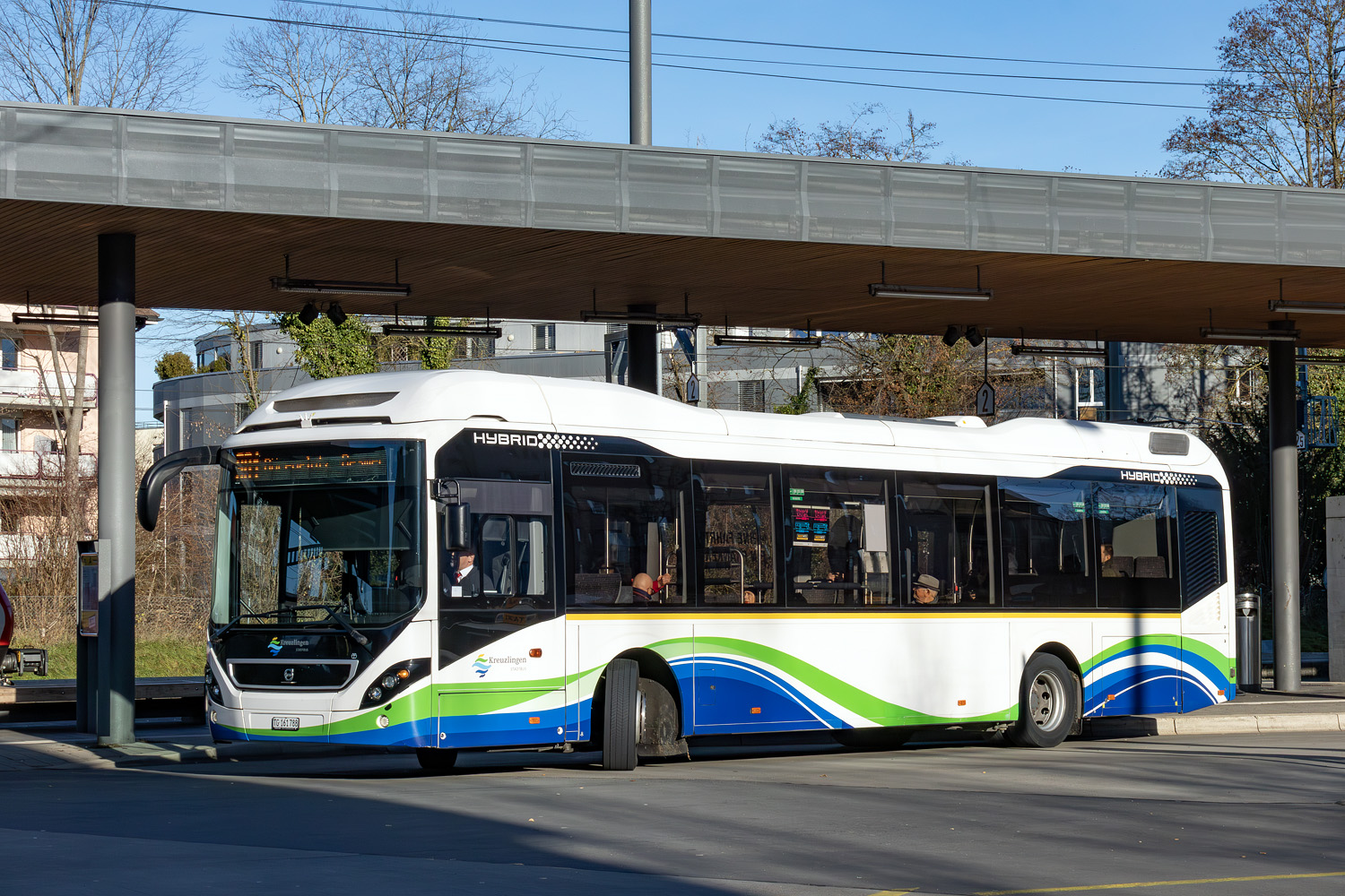 Швейцария, Volvo 7900 Hybrid № 88