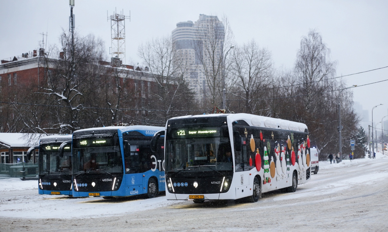 Москва, КАМАЗ-6282 № 411427