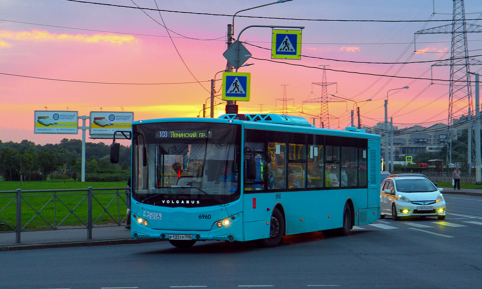 Санкт-Петербург, Volgabus-5270.G4 (LNG) № 6960