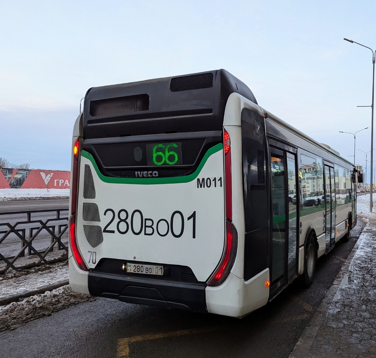 Астана, IVECO Urbanway 12M (СарыаркаАвтоПром) № M011