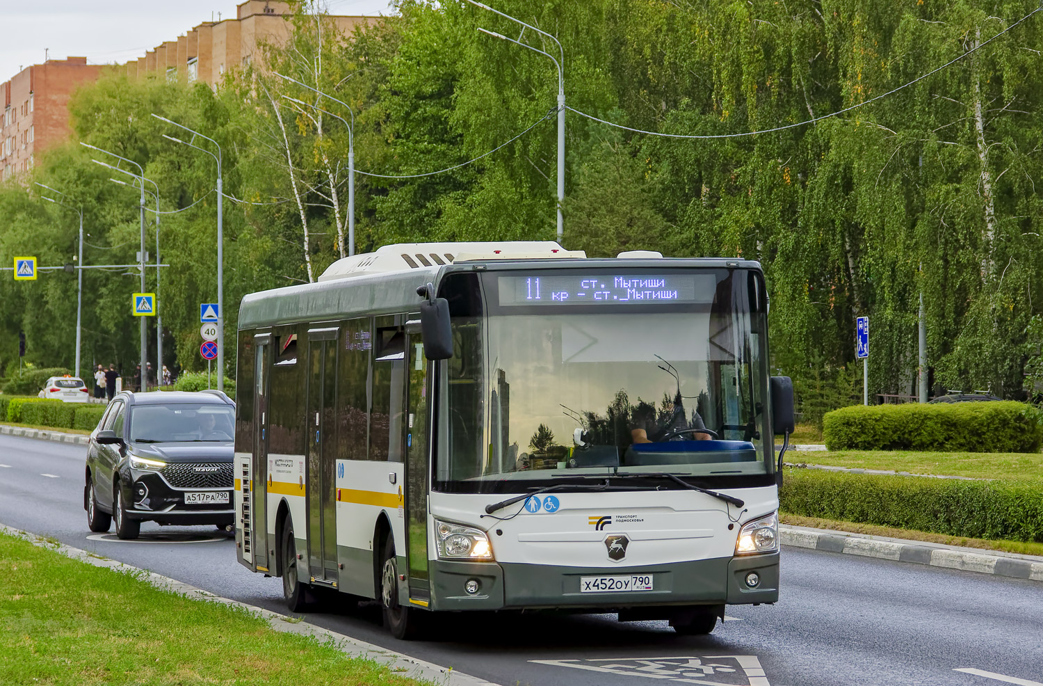 Московская область, ЛиАЗ-4292.60 (1-2-1) № Х 452 ОУ 790