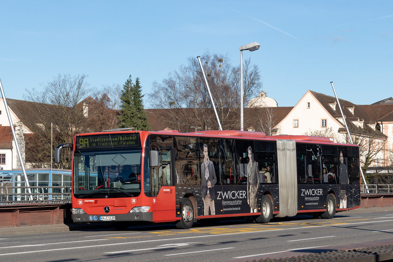 Баден-Вюртемберг, Mercedes-Benz O530G Citaro facelift G № 39