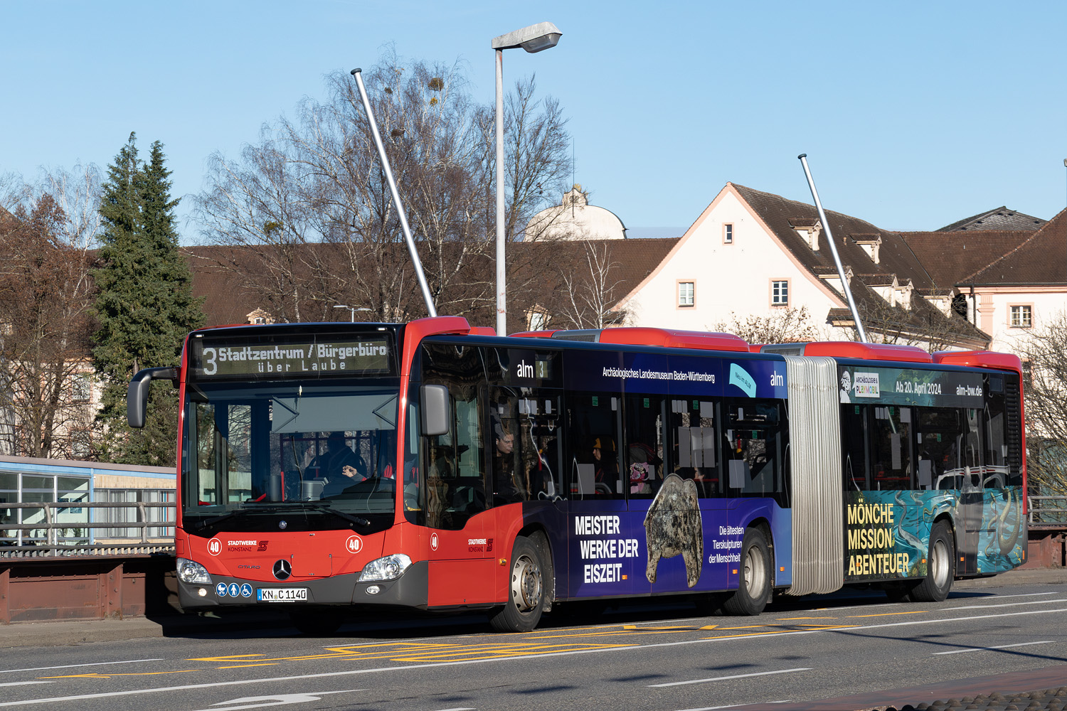 Баден-Вюртемберг, Mercedes-Benz Citaro C2 G № 40