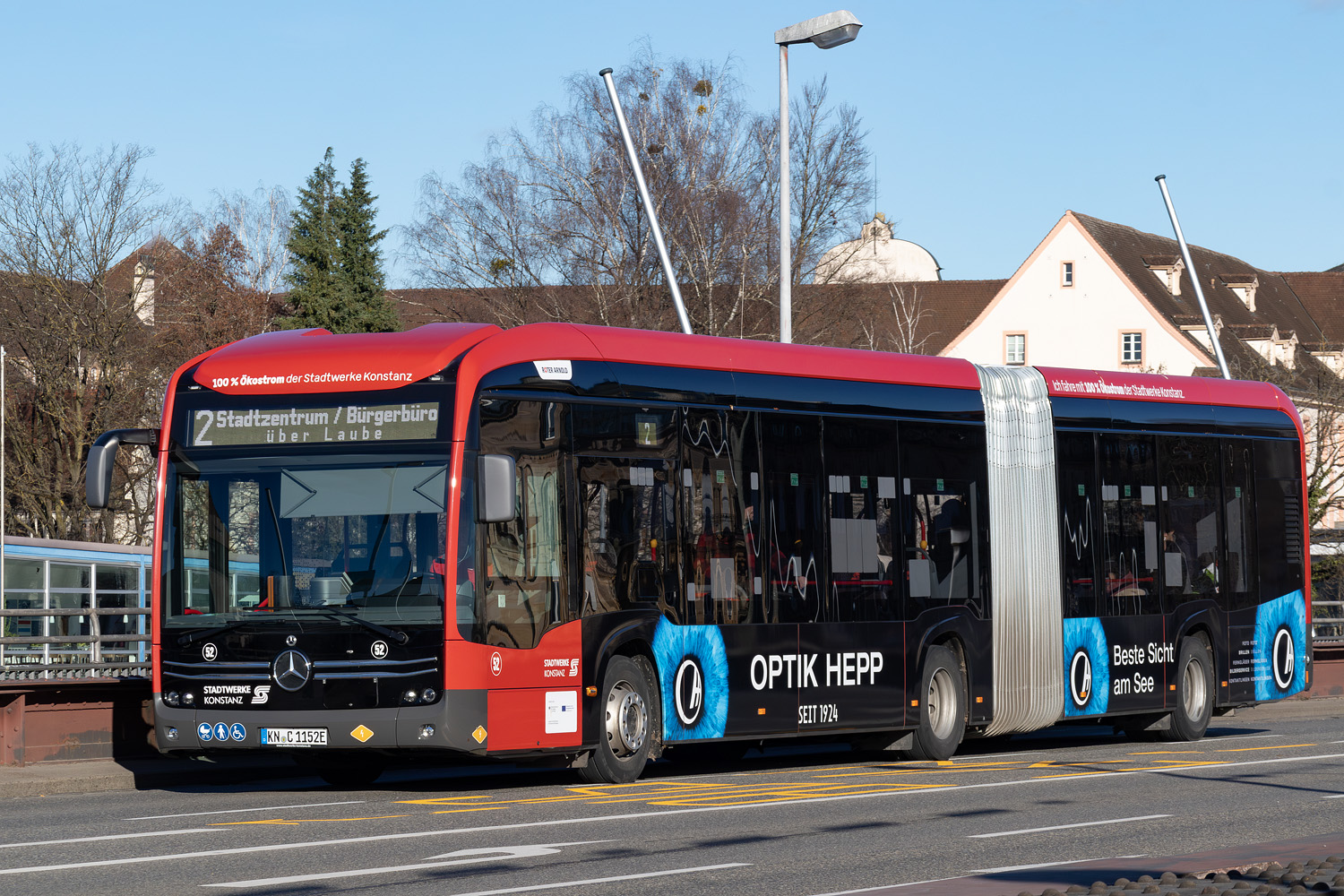 Баден-Вюртемберг, Mercedes-Benz eCitaro G № 52