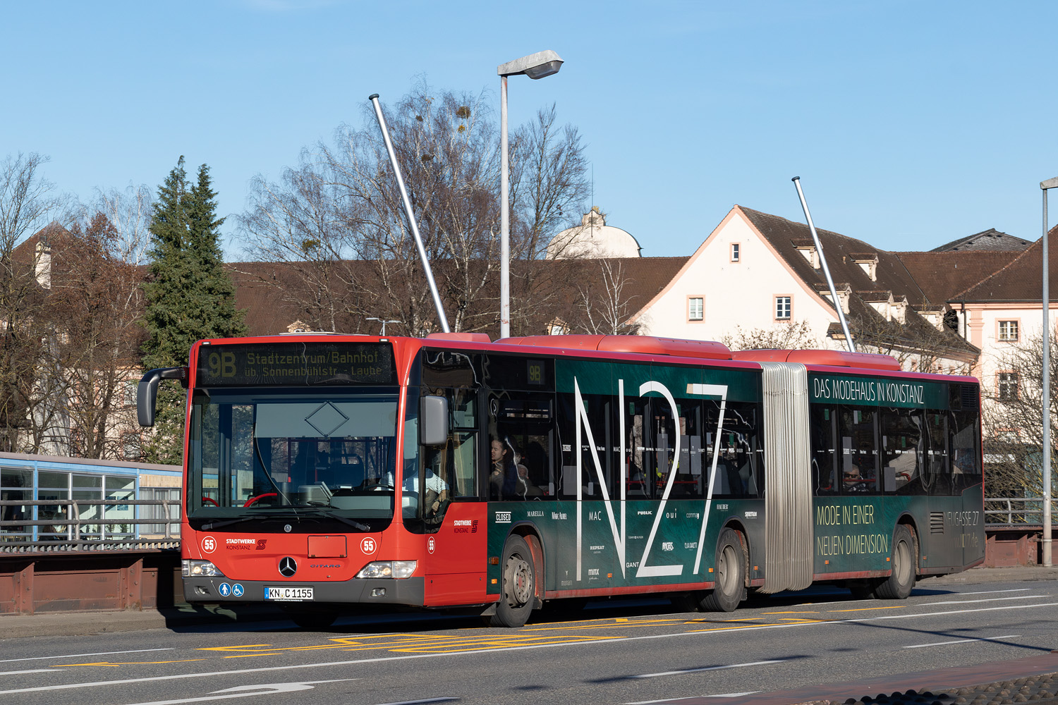 Баден-Вюртемберг, Mercedes-Benz O530G Citaro facelift G № 55