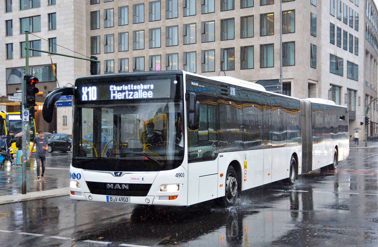 Берлин, MAN A23 Lion's City G NG323 № 4903