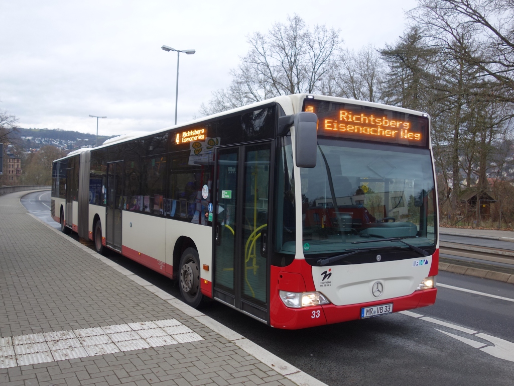 Гессен, Mercedes-Benz O530G Citaro facelift G № 33