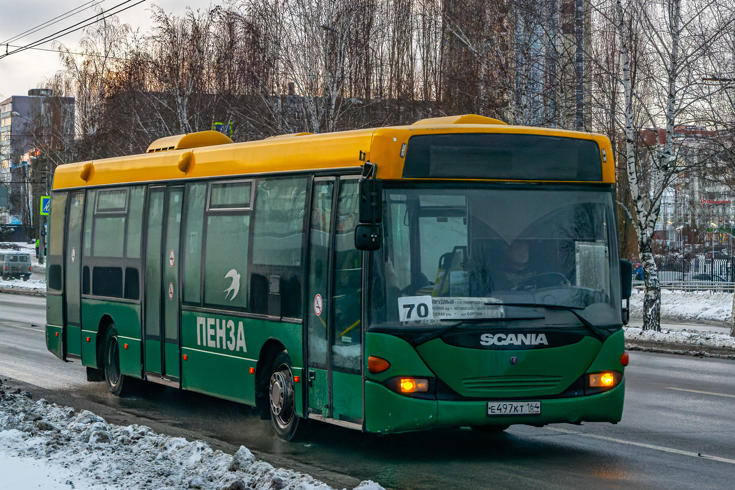 Пензенская область, Scania OmniLink I (Скания-Питер) № Е 497 КТ 164