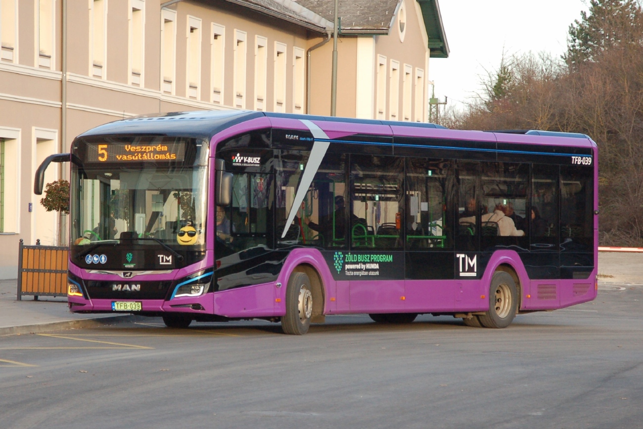 Венгрия, MAN 12C Lion's City 12 E NL367 № TFB-039