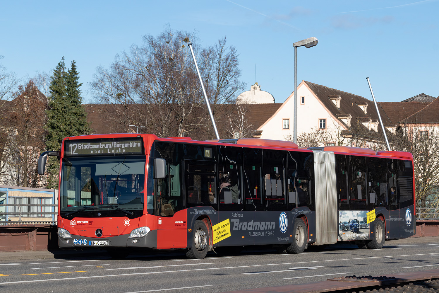 Баден-Вюртемберг, Mercedes-Benz Citaro C2 G № 63