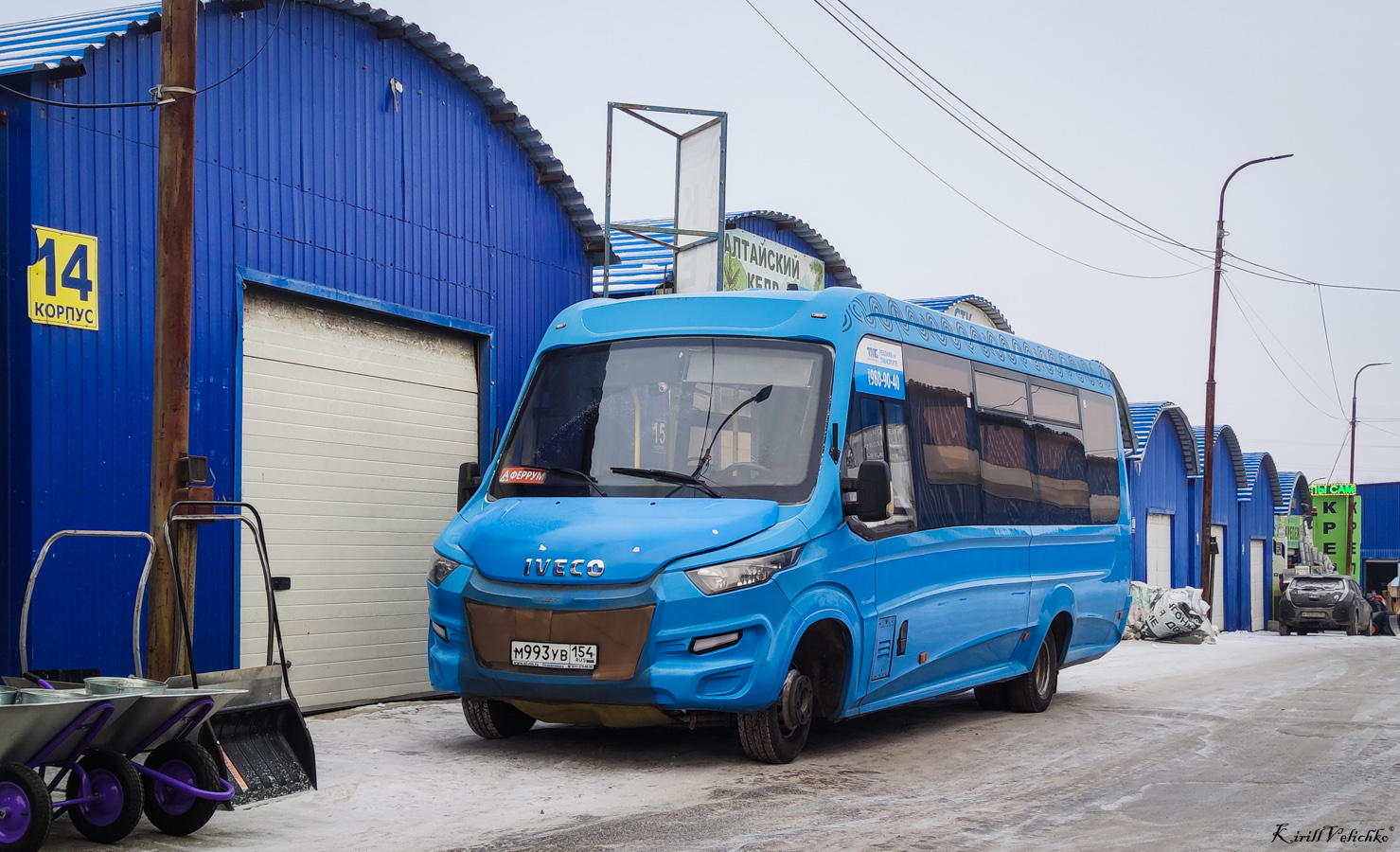 Новосибирская область, Нижегородец-VSN700 (IVECO) № М 993 УВ 154