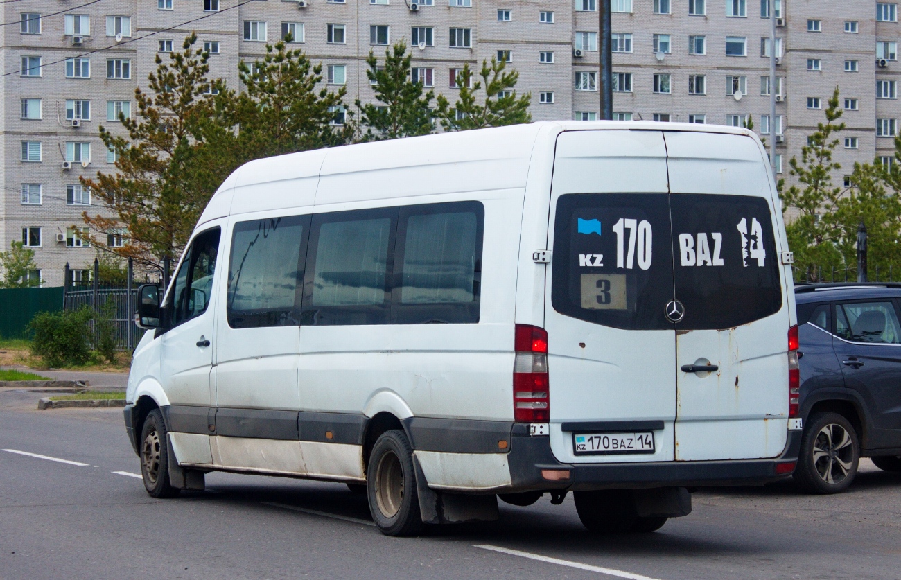 Павлодарская область, 906.655 (Mercedes-Benz Sprinter 515CDI) № 170 BAZ 14