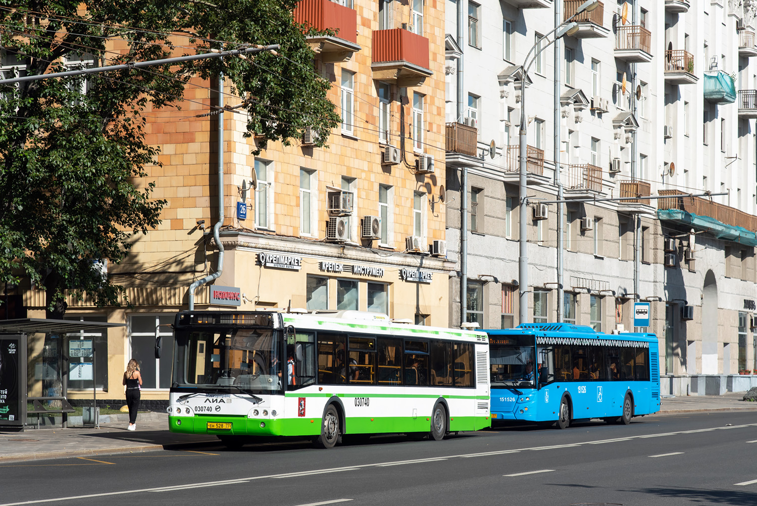 Москва, ЛиАЗ-5292.22 (2-2-2) № 030740