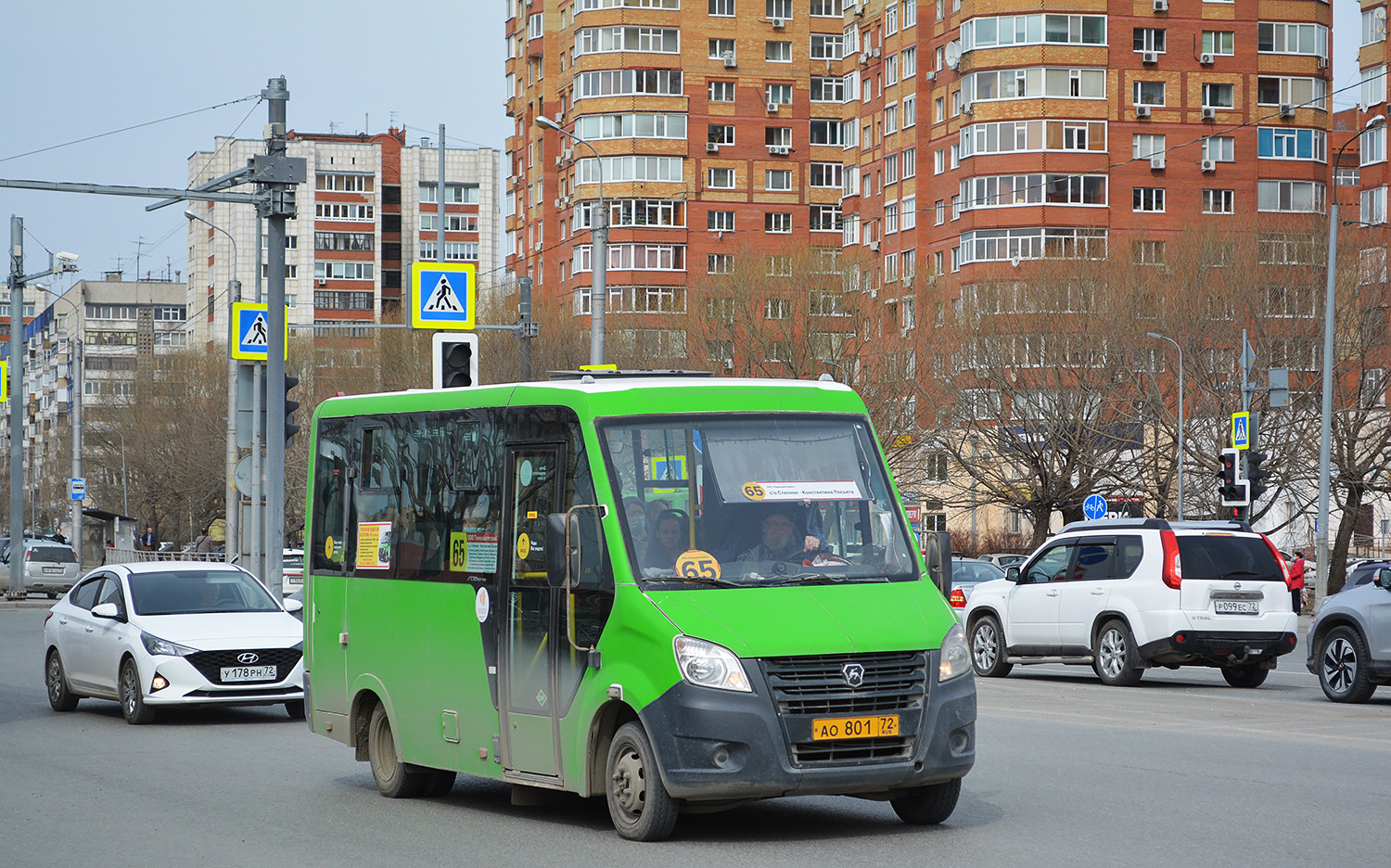 Тюменская область, ГАЗ-A64R45 Next № АО 801 72