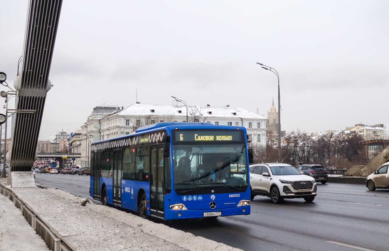 Москва, Mercedes-Benz Conecto II № 080312