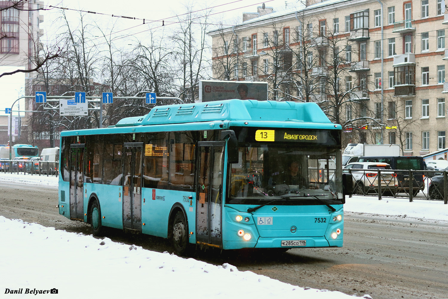 Санкт-Петербург, ЛиАЗ-5292.67 (CNG) № 7532