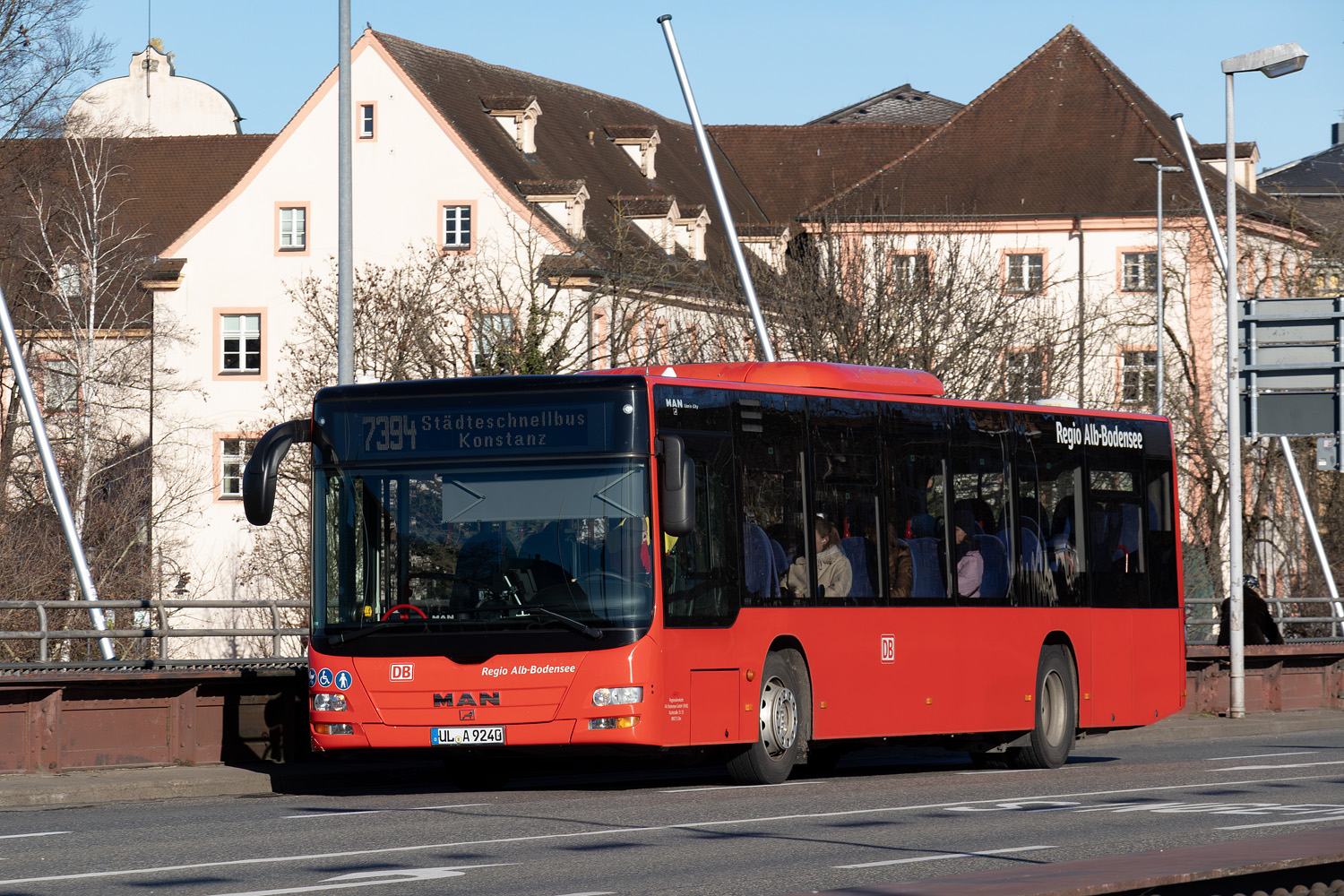 Баден-Вюртемберг, MAN A20 Lion's City Ü NÜ323 № 9240