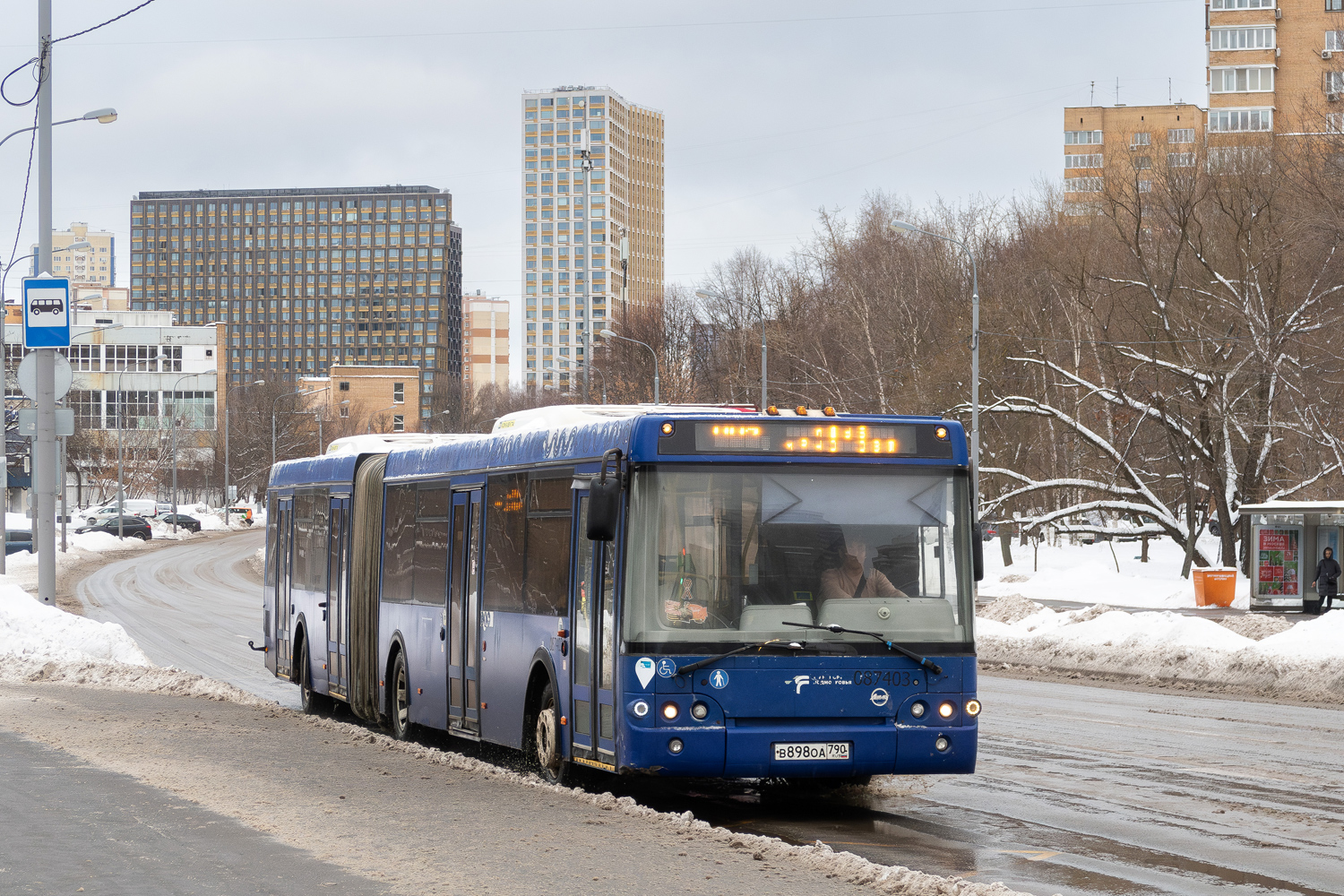 Московская область, ЛиАЗ-6213.22 № В 898 ОА 790