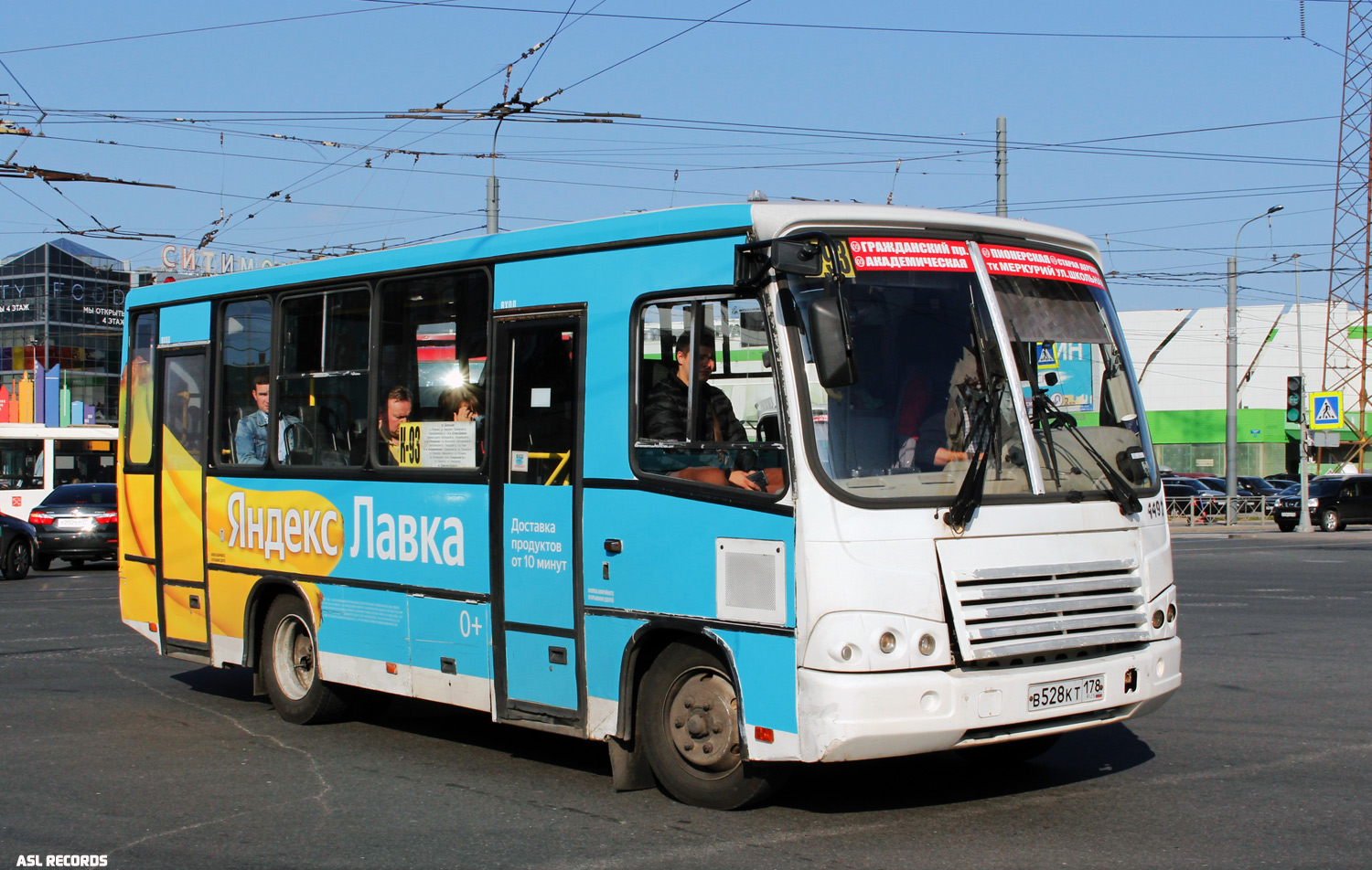 Санкт-Петербург, ПАЗ-320402-05 № n492